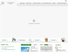Tablet Screenshot of greenhills.com.vn